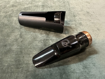 Photo Nice! Drake New York Jazz 7 Mouthpiece for Alto Saxq –.078 With Cap and Lig Set